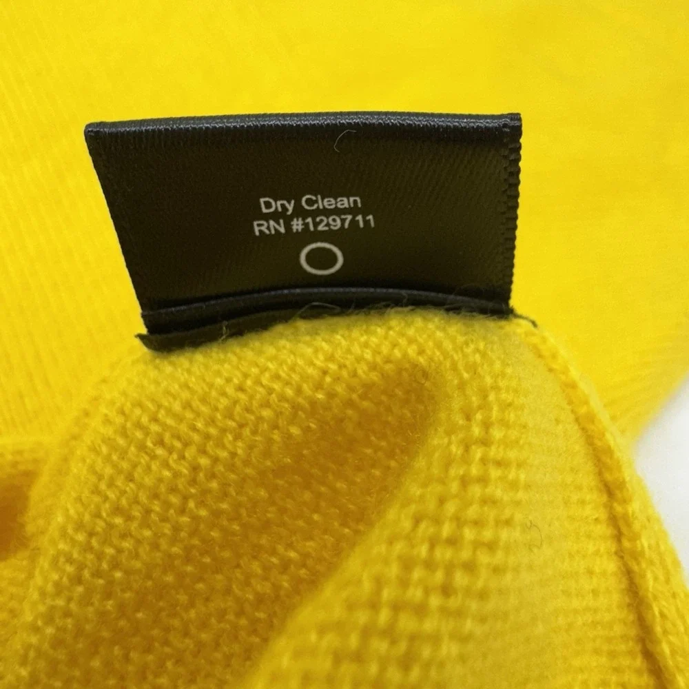 NWOT Jenni Kayne 100% Cashmere Marina Sweater XS Yellow aso Meghan Markle $445 - Picture 11 of 13